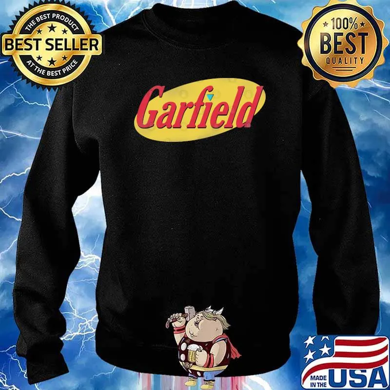 Garfield Meets Seinfeld Shirt Sweater