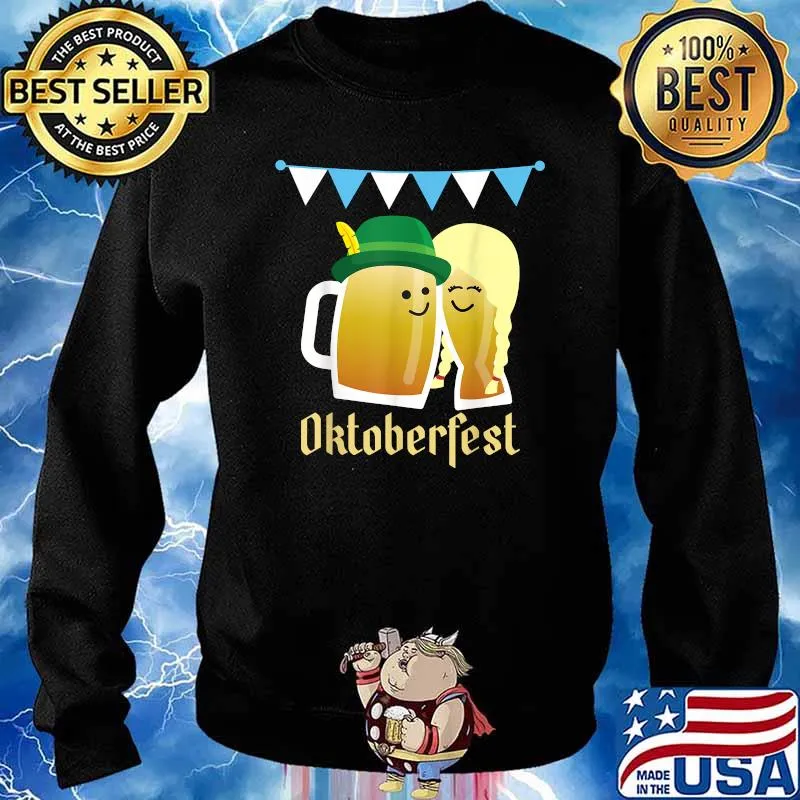 German Bavarian Munich Beer Prost Oktoberfest T-Shirt Sweater