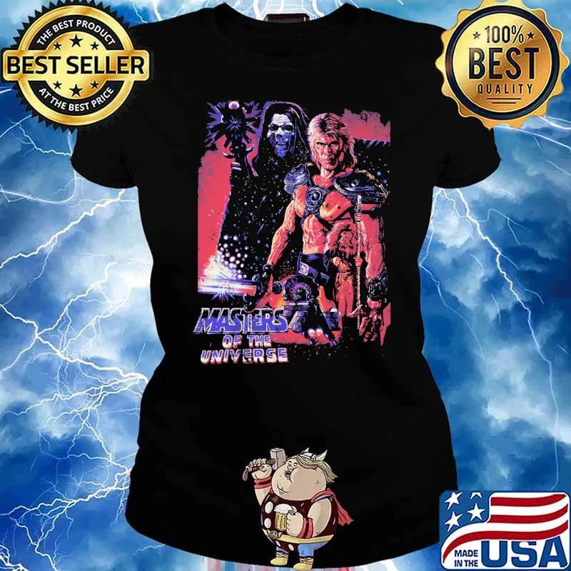 Ghana Masters of the Universe Poster Shirt Ladies tee