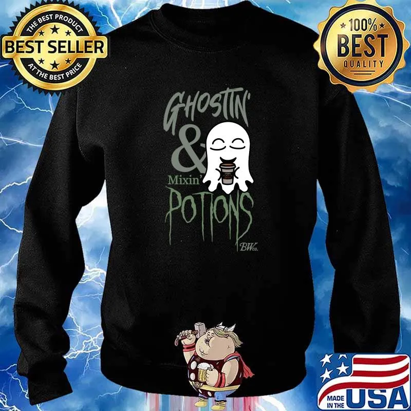Ghostin’ & Mixin’ Potions T-Shirt Sweater