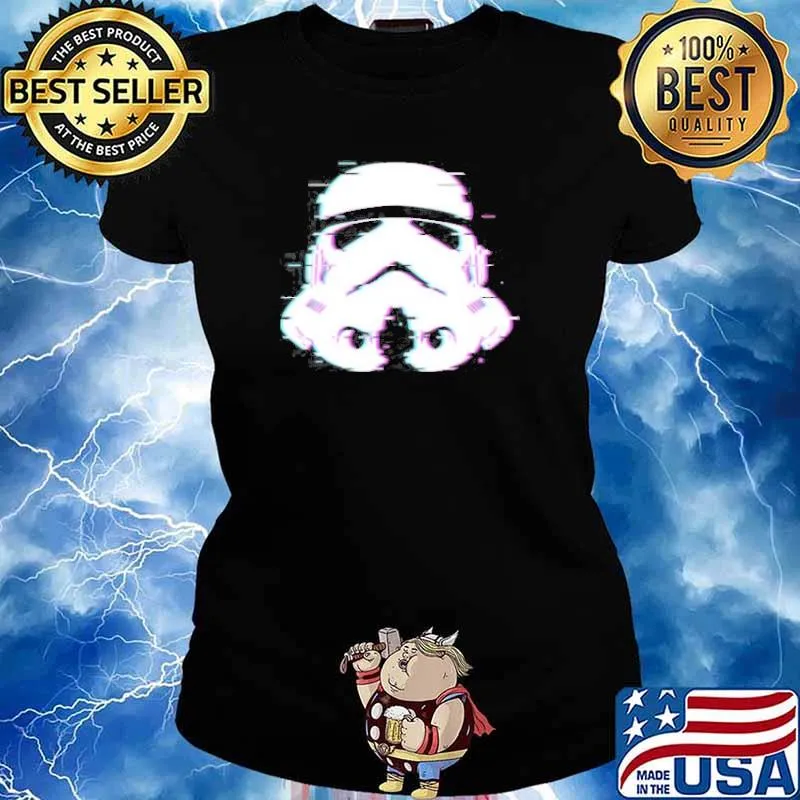 Glitch Trooper Star Wars s Ladies tee