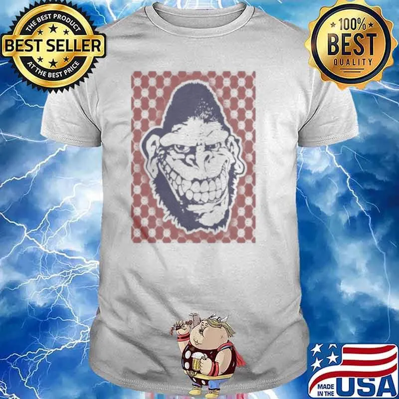 Gorilla biscuits pattern shirt
