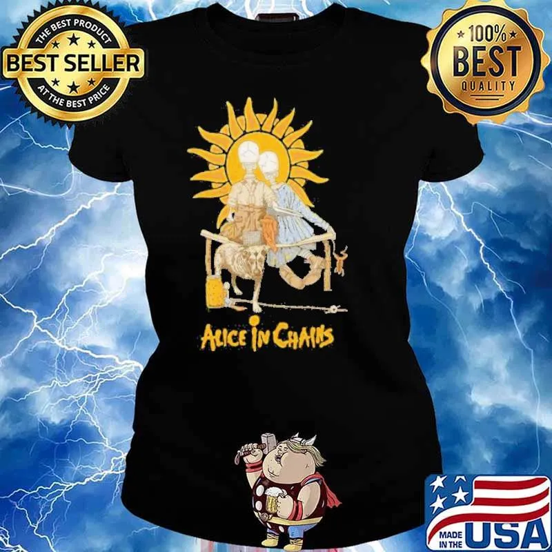 Great Sun Alice In Chains Tarot Shirt Ladies tee