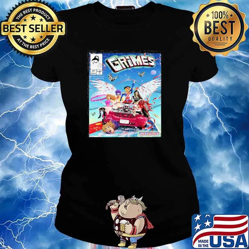 GRIMES COMIC COVER SERIES SHIRT Ladies tee