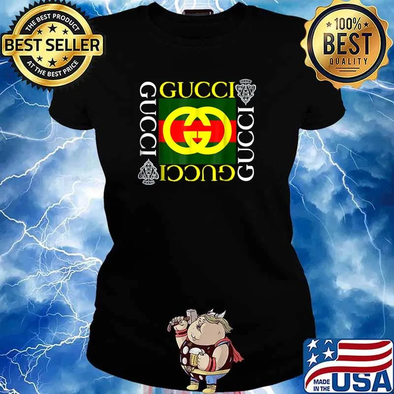 Gucci gucci gucci fashion T-Shirt Ladies tee