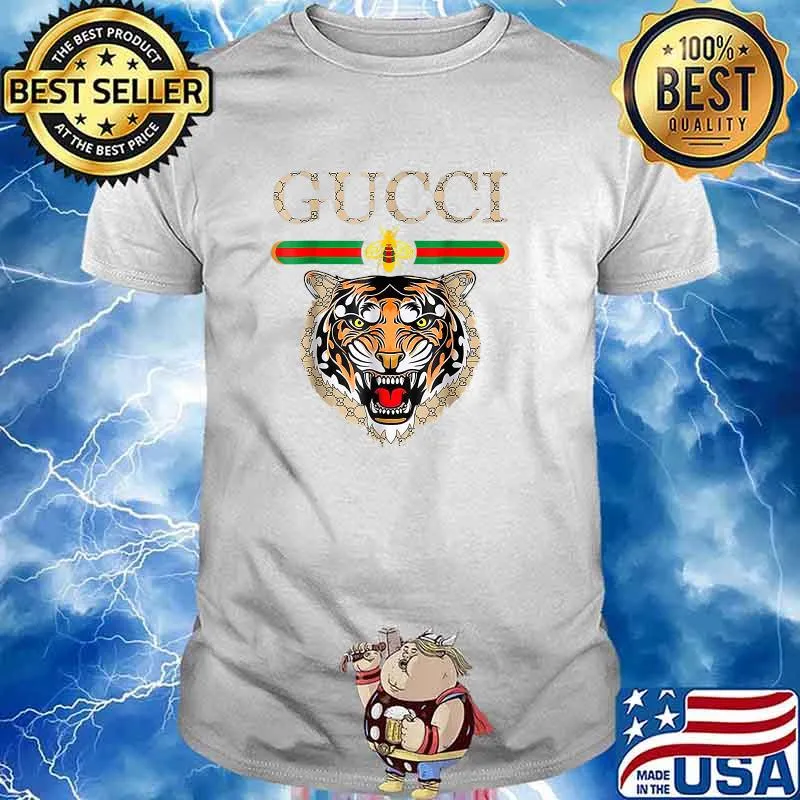 Gucci Tiger Fashion Logo T-Shirt