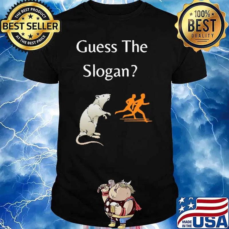 Guess The Slogan Mouse Running Shirt