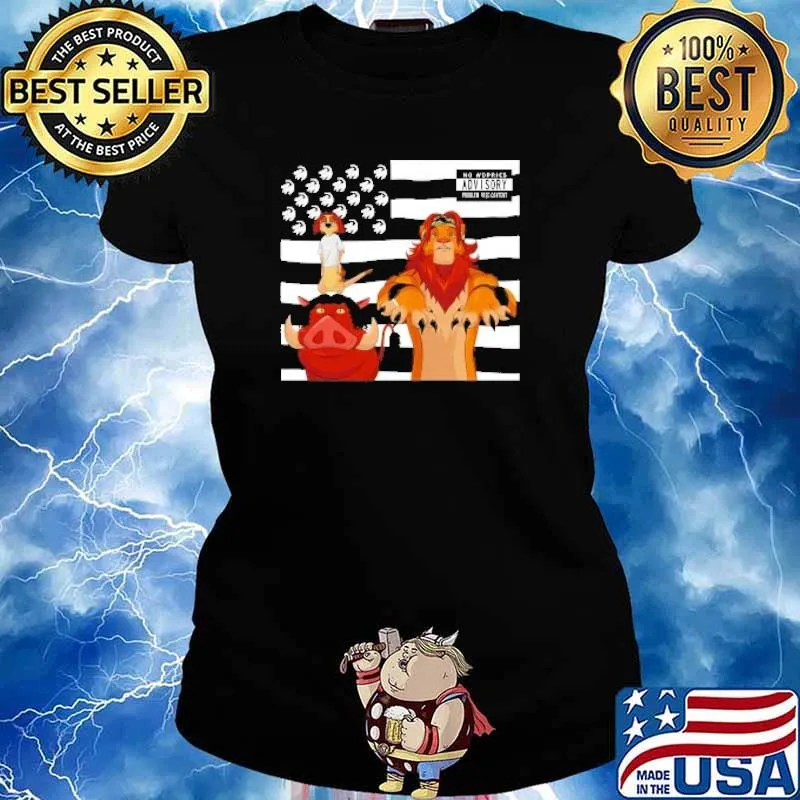 Hakonia Matatonia Movie Lion King Shirt Ladies tee