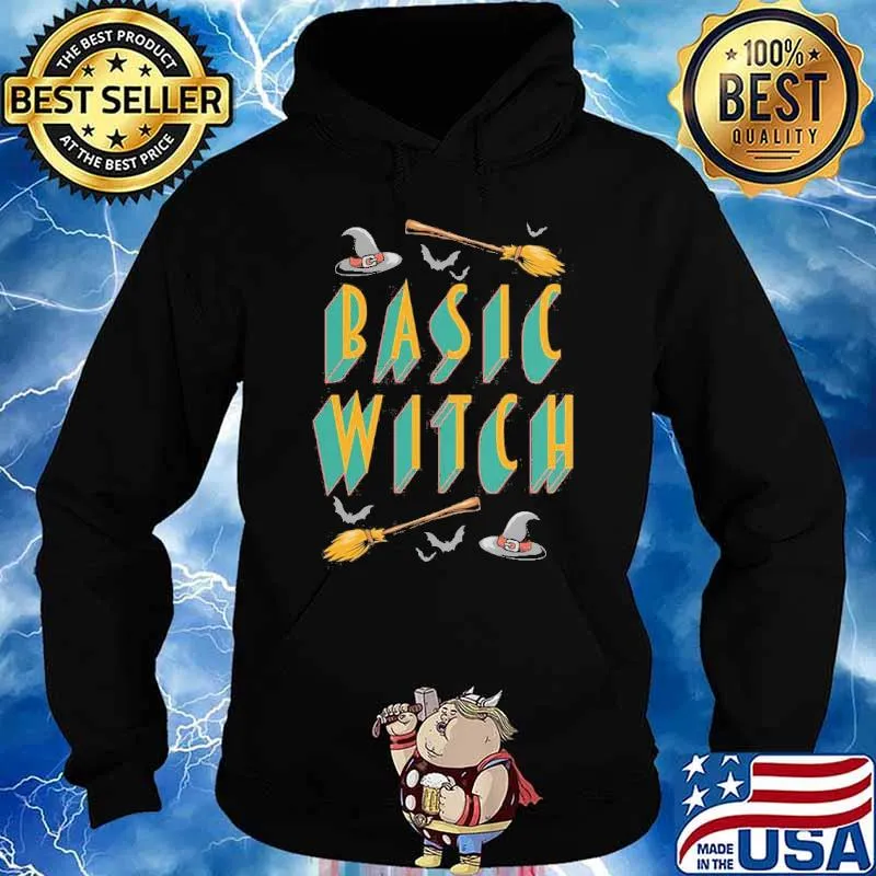 Halloween Basic witch bat witch hat s Hoodie
