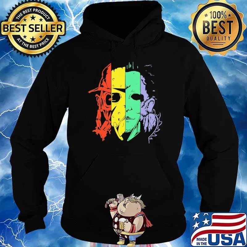 Halloween Horror Color Shirt Hoodie