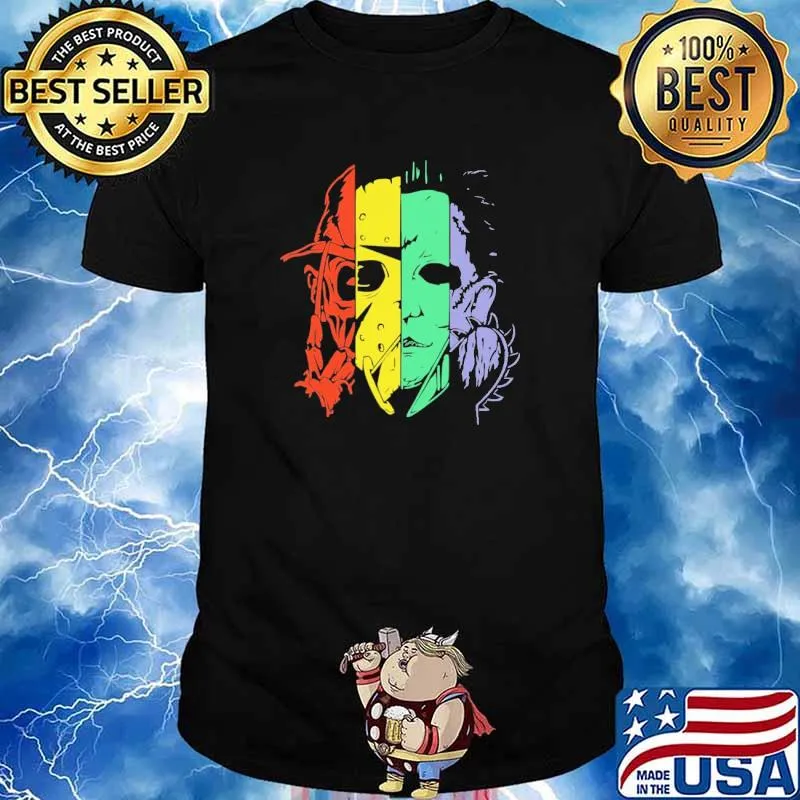 Halloween Horror Color Shirt