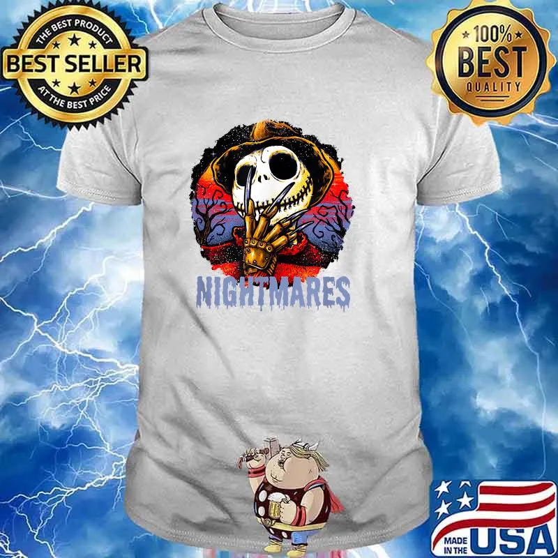 Halloween Nightmares Jack Skellington T-Shirt