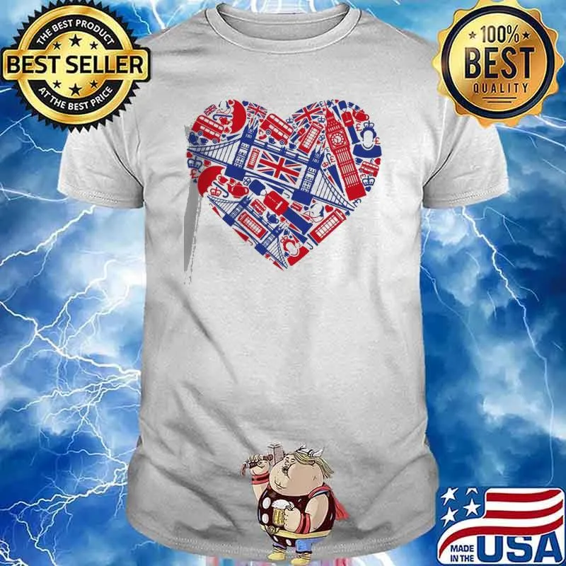 Happy British Heart Shirt