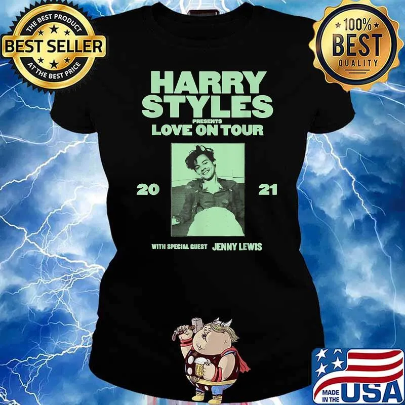Harry Styles Love ON Tour 2021 With Special Shirt Ladies tee