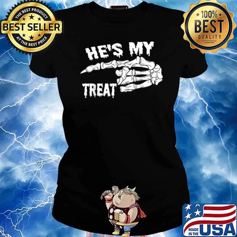 He's My Treat Skull Shirt Ladies tee
