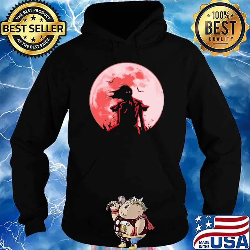 Hellsing Alucard Blood Moon Shirt Hoodie
