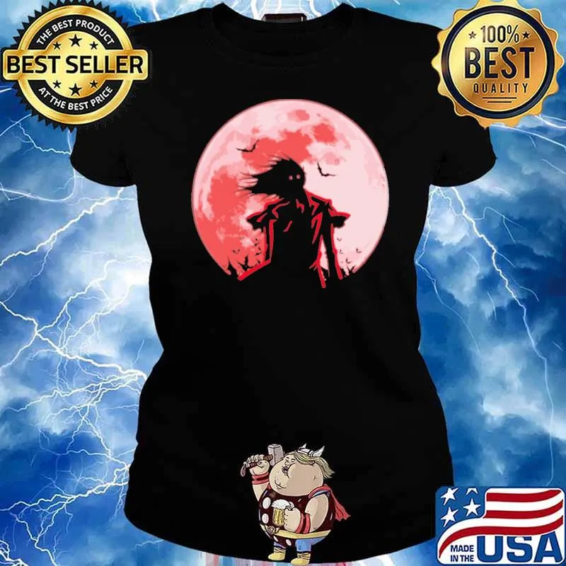 Hellsing Alucard Blood Moon Shirt Ladies tee