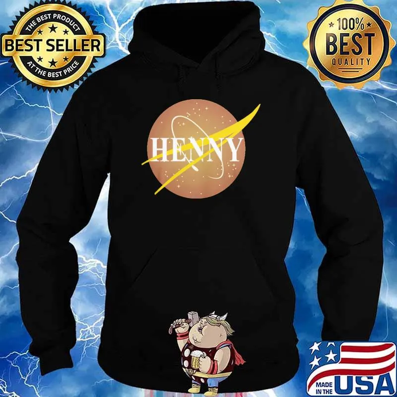 Henny nasa logo s Hoodie