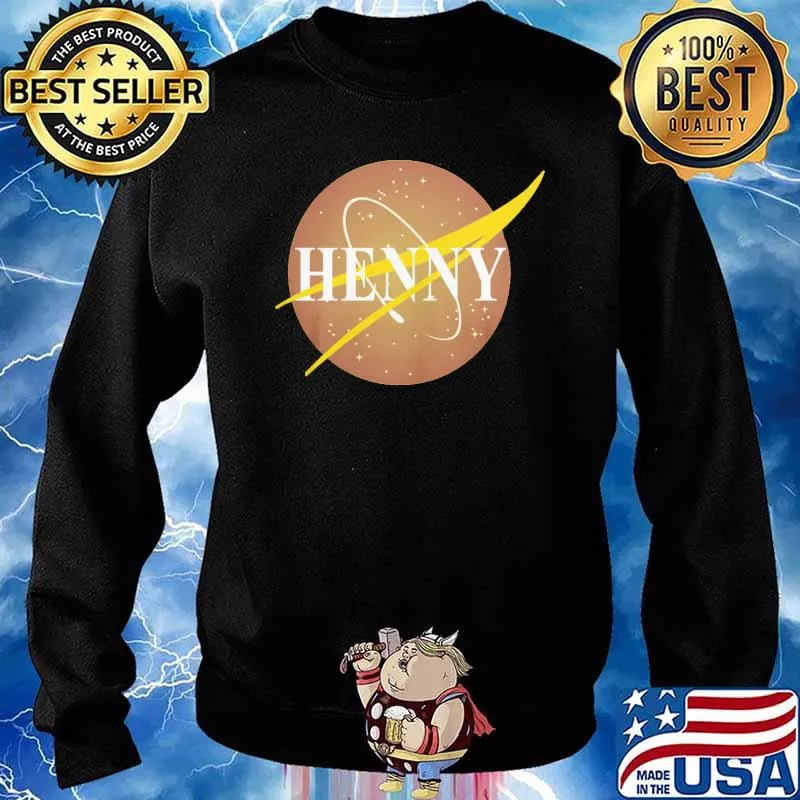 Henny nasa logo s Sweater