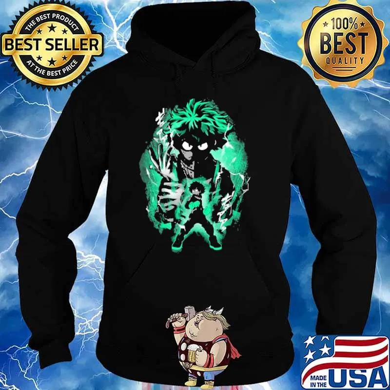 Hero Deku Izuku Midoriya Shirt Hoodie