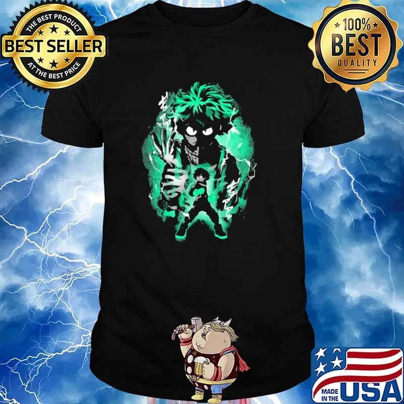Hero Deku Izuku Midoriya Shirt
