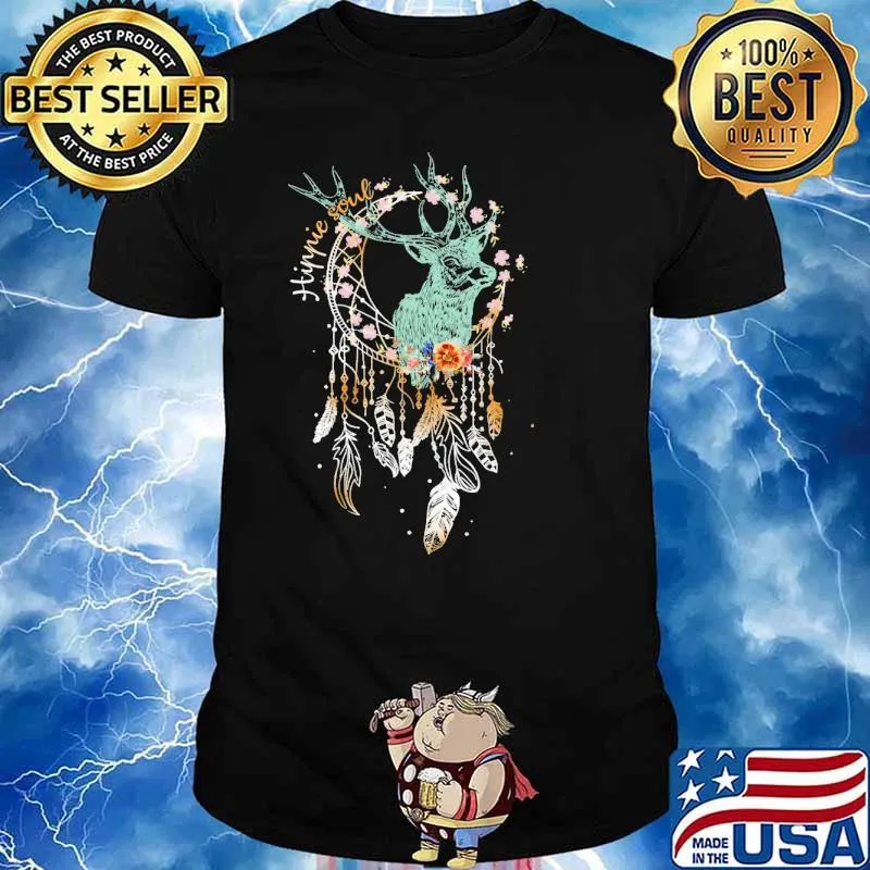 Hippie Sould Deer DreamCatcher Shirt