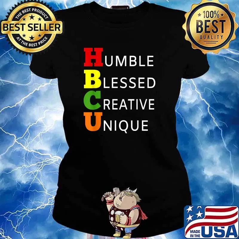 Historically Black College University Student HBCU Made T-Shirt Ladies tee