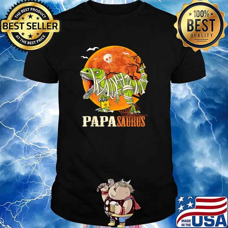 Holiday 365 Halloween Papasaurus Papa Grandpa T-Shirt