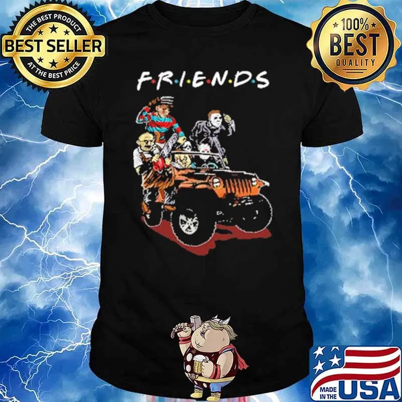 Horror Jeep Friends Halloween Shirt