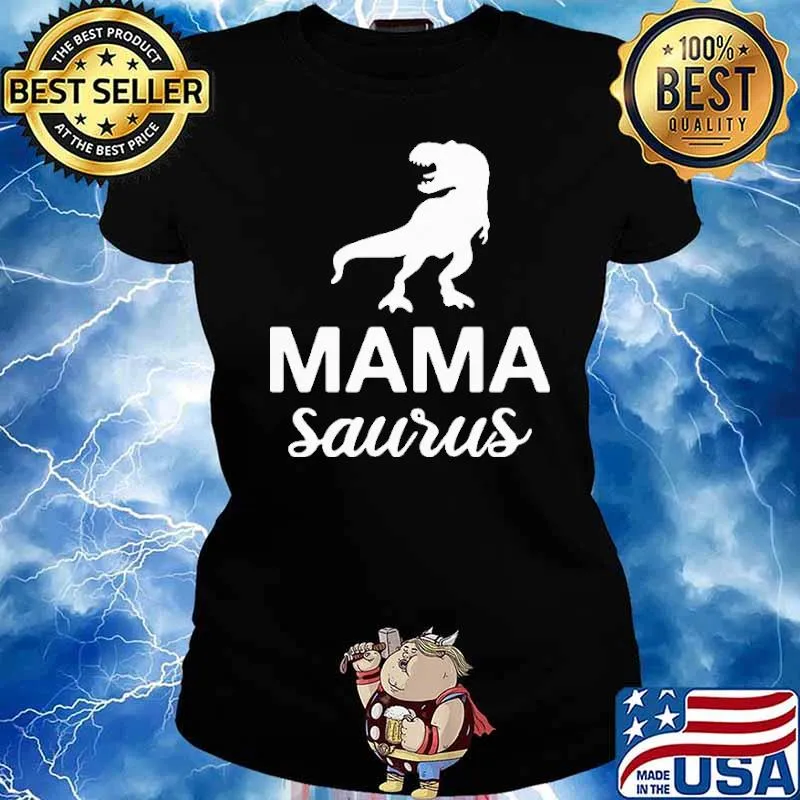 Hot Mamasaurus Shirt Ladies tee