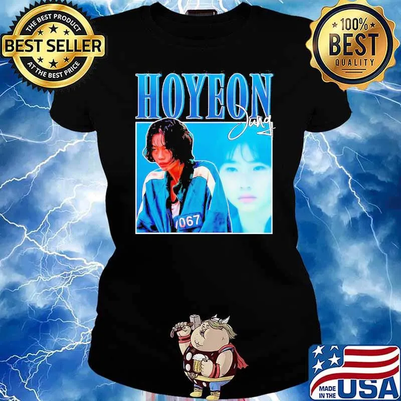 HoYeon Jung Squid Game Y2K s Ladies tee