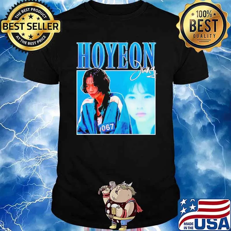 HoYeon Jung Squid Game Y2K shirt