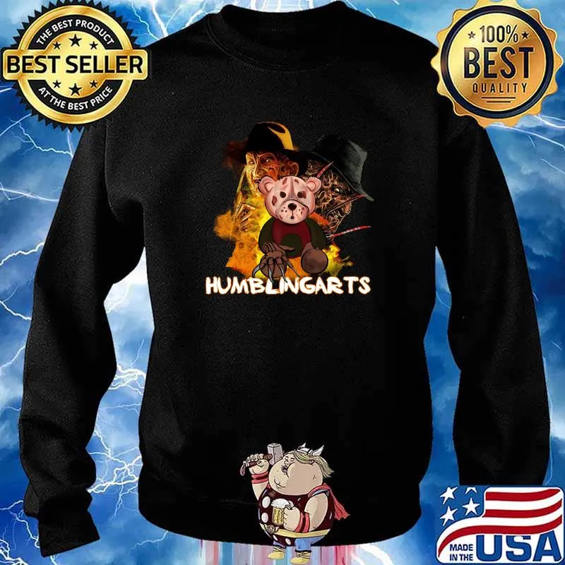 Humblingarts Horror Nightmares are Real T-Shirt Sweater