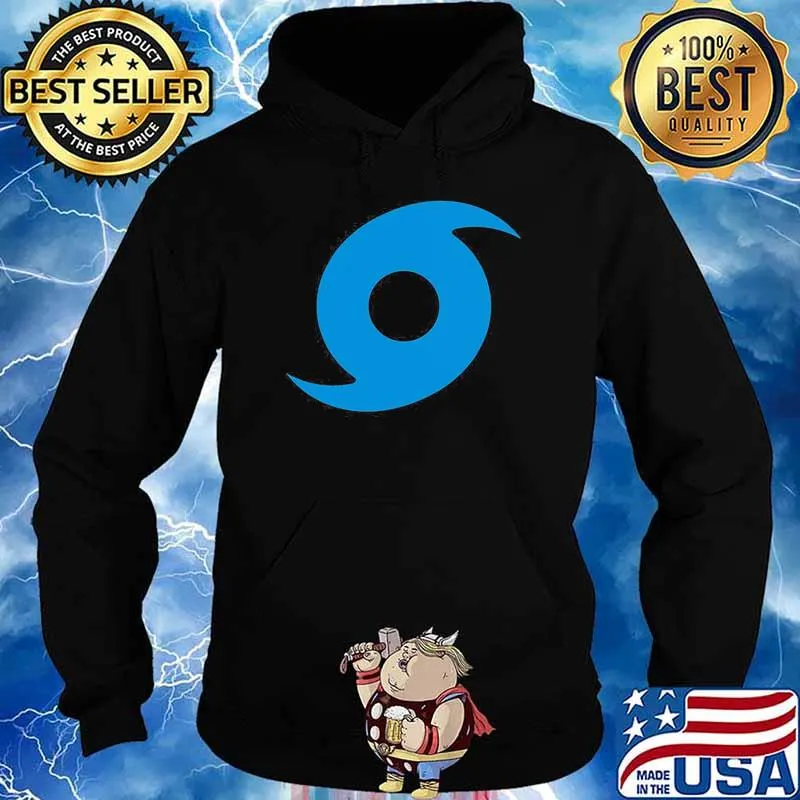 Hurricane Symbol Storm Warning Tornado Rain Wind Shirt Hoodie
