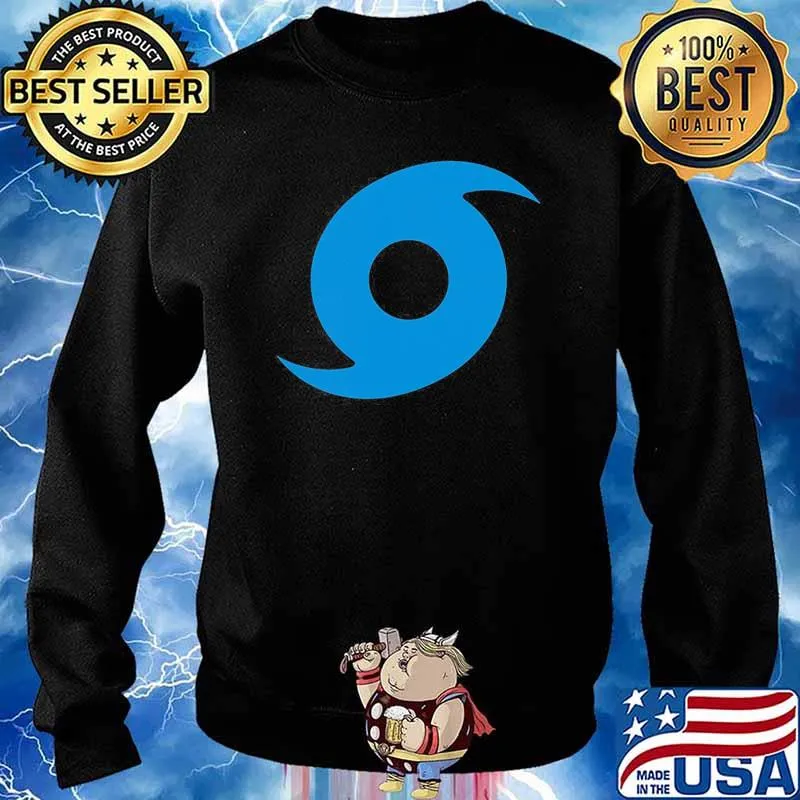 Hurricane Symbol Storm Warning Tornado Rain Wind Shirt Sweater