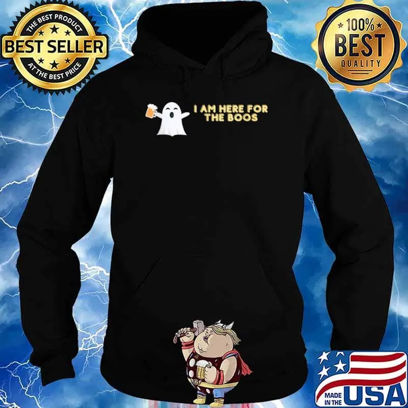 I am here for the boos Halloween Spooky Shirt Hoodie
