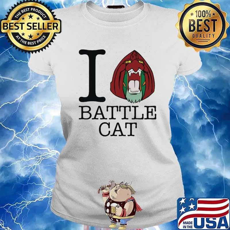 I love battle cat masters of universe s Ladies tee