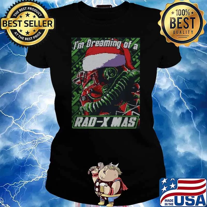 I'm a dreaming of a Rad X mas s Ladies tee