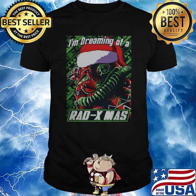 I'm a dreaming of a Rad X mas shirt