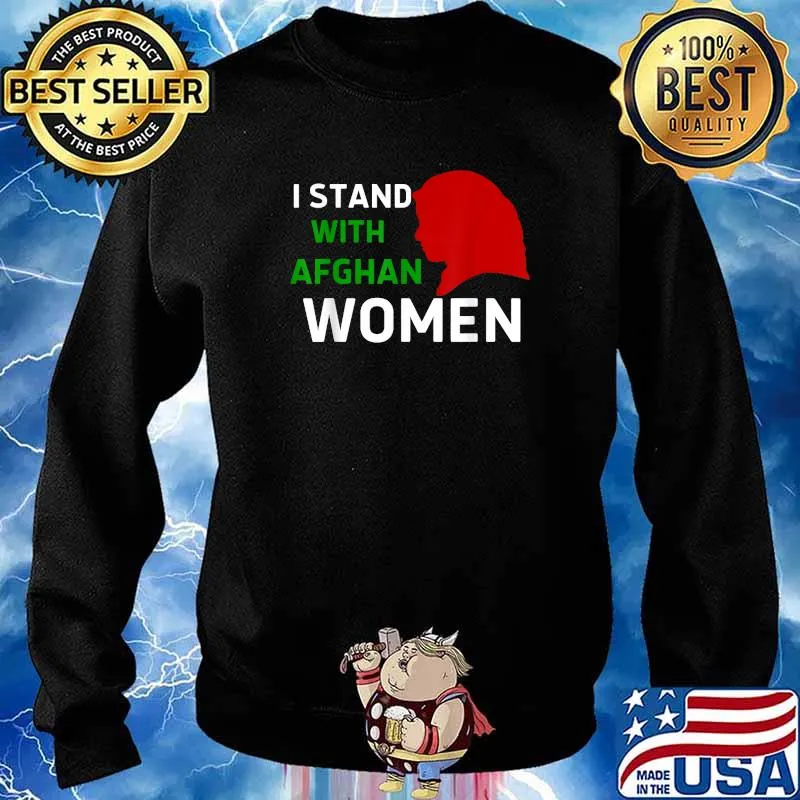 I Stand With Afghan Women Human Rights T-Shirt Sweater