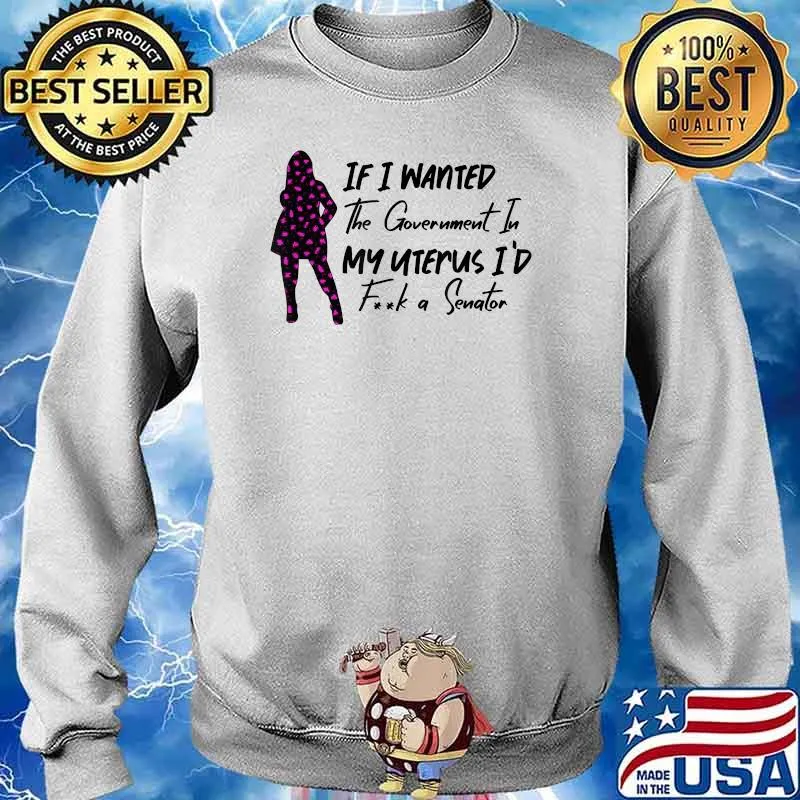 If I Wanted The Government In My Uterus Protect Women T-Shirt Sweater