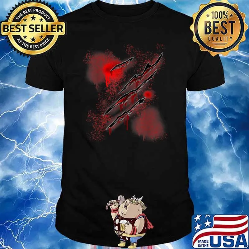 I’m Fine Bloody Halloween Zombie Humor Blood Shirt