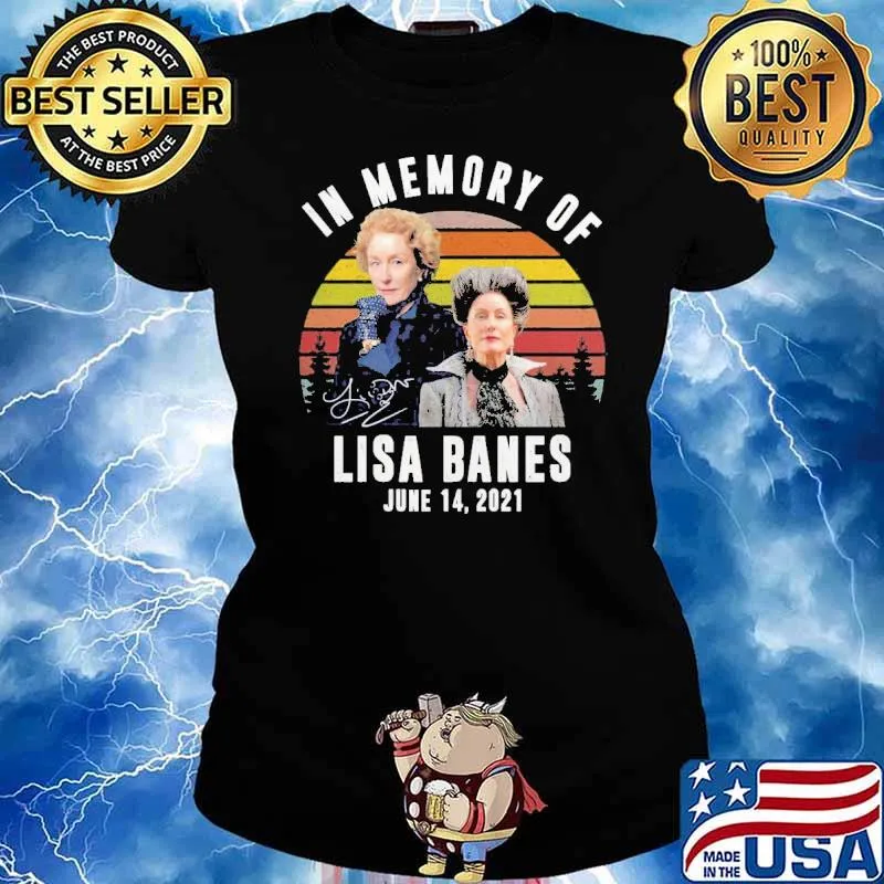 In memory of Lisa banes june 14,2021 vintage s Ladies tee