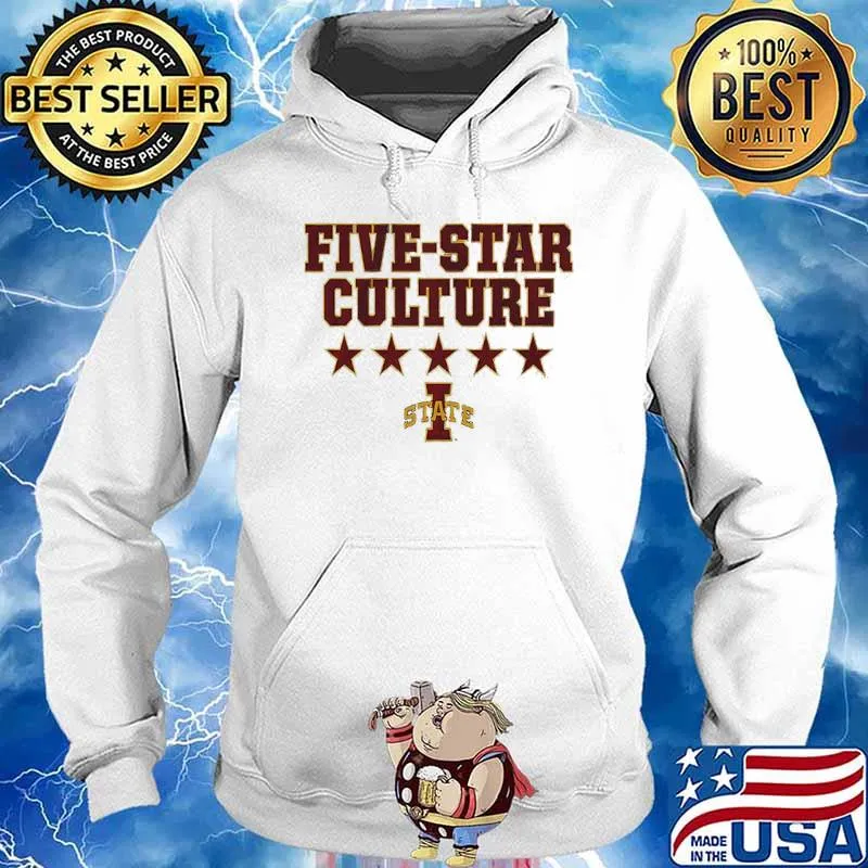 Iowa State Five star culture s Hoodie