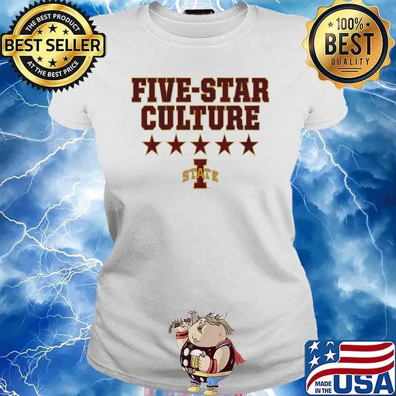 Iowa State Five star culture s Ladies tee