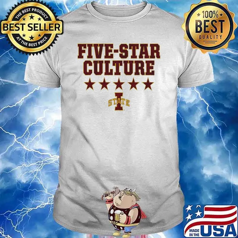 Iowa State Five star culture shirt