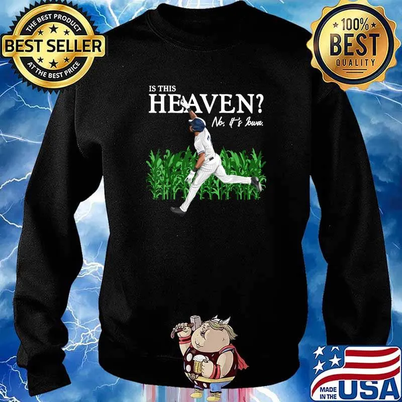 Is this Heaven No it's Iowa Chicago South Side Baseball T-Shirt Sweater