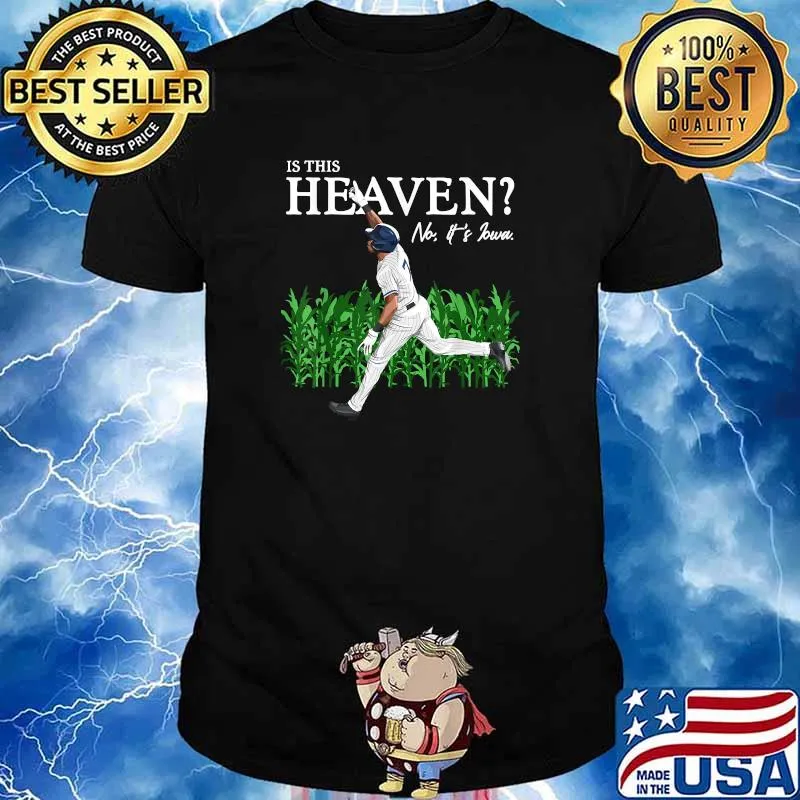 Is this Heaven No it's Iowa Chicago South Side Baseball T-Shirt