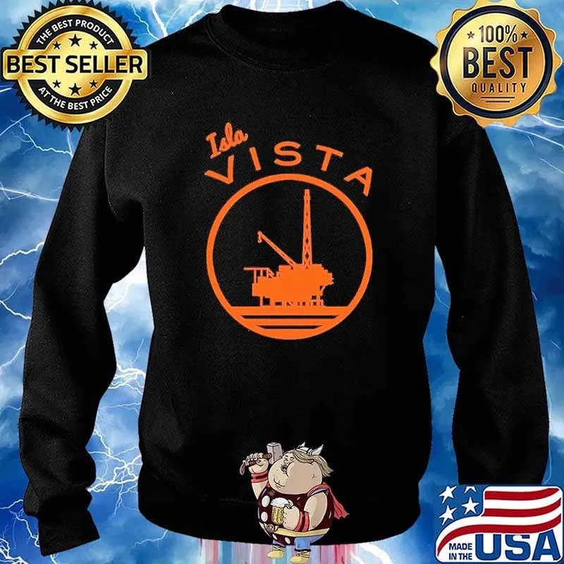 Isla Vista Oil Platform Holly s Sweater