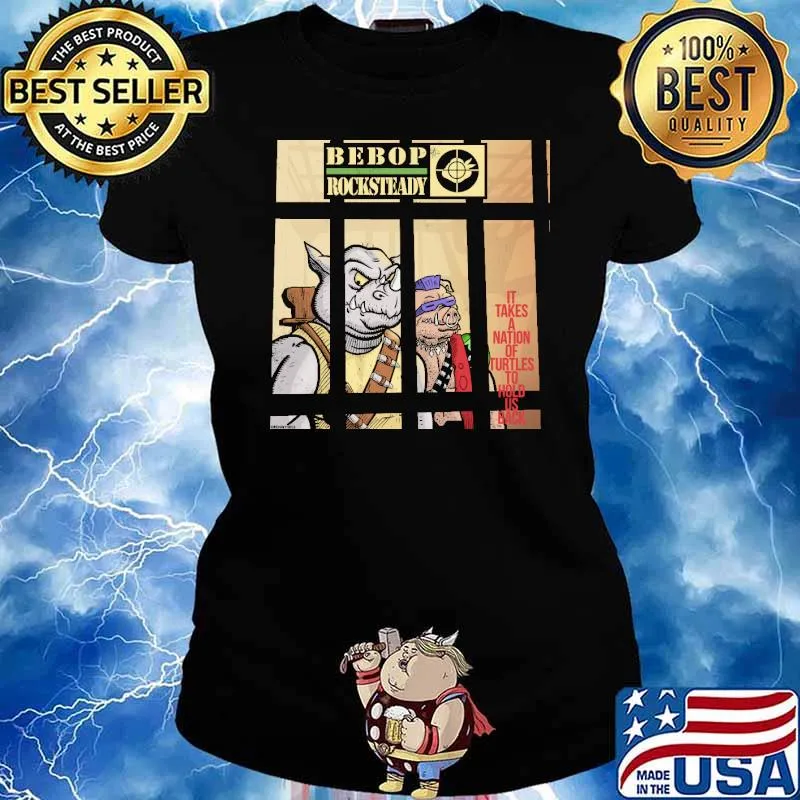 It takes a nation of turtles to hold us back ninja turtles s Ladies tee